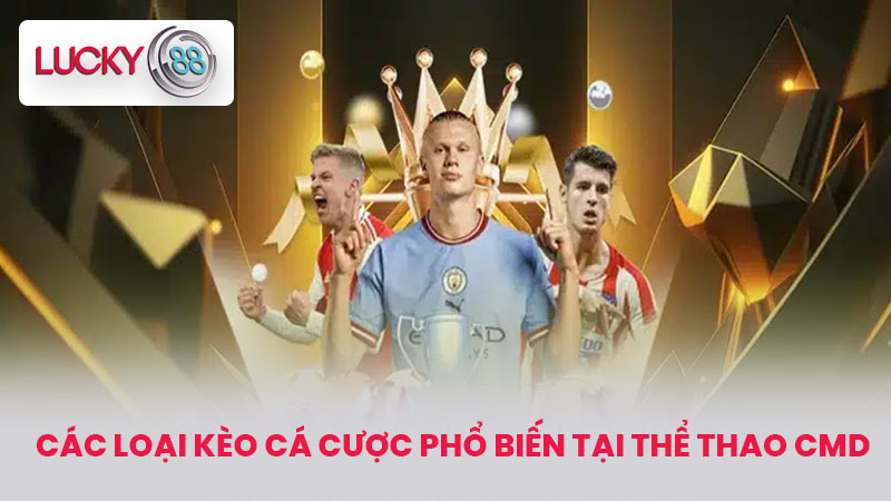 Thể Thao CMD - Sảnh Cá Cược Thể Thao Hấp Dẫn Tại LUCKY88 3 Các Loại Kèo Cá Cược Phổ Biến Tại Thể Thao CMD