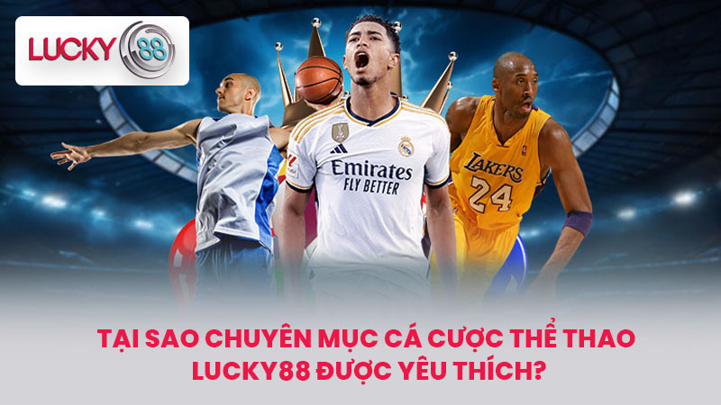THỂ THAO LUCKY88 2 Tại sao chuyên mục cá cược thể thao LUCKY88 được yêu thích?